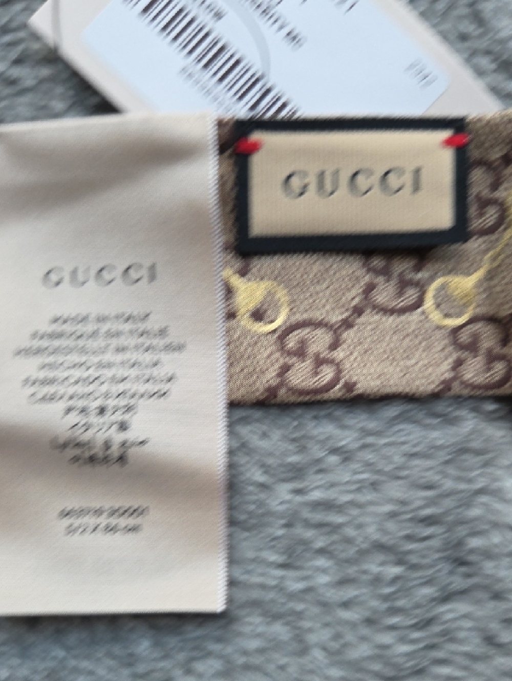 NWT Gucci Monogram Silk Ribbon - Picture 5 of 5